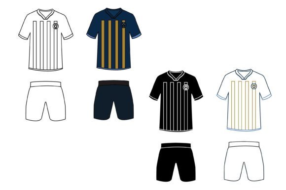 A Design Review: The Jersey Soccer Navy Yellow Graphics Bundle