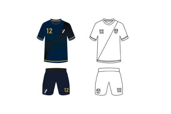 A Hands-On Review of the Jersey Soccer Navy Graphics Bundle for Creators