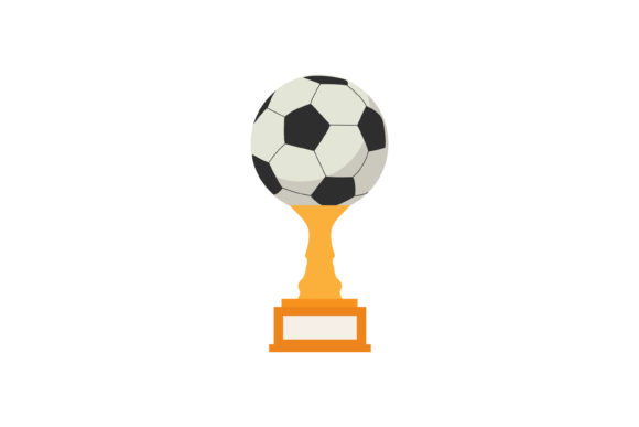 A Versatile Soccer Trophy Icon for Craft Graphics