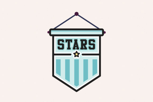Essential Graphic for Soccer Content: The Football Team Pennant Icon
