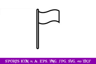 The Corner Flag Soccer Icon for Crafting & Small Businesses