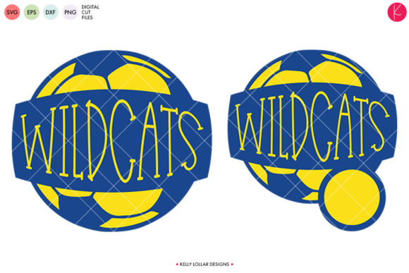 Wildcats Soccer Graphics for Crafters